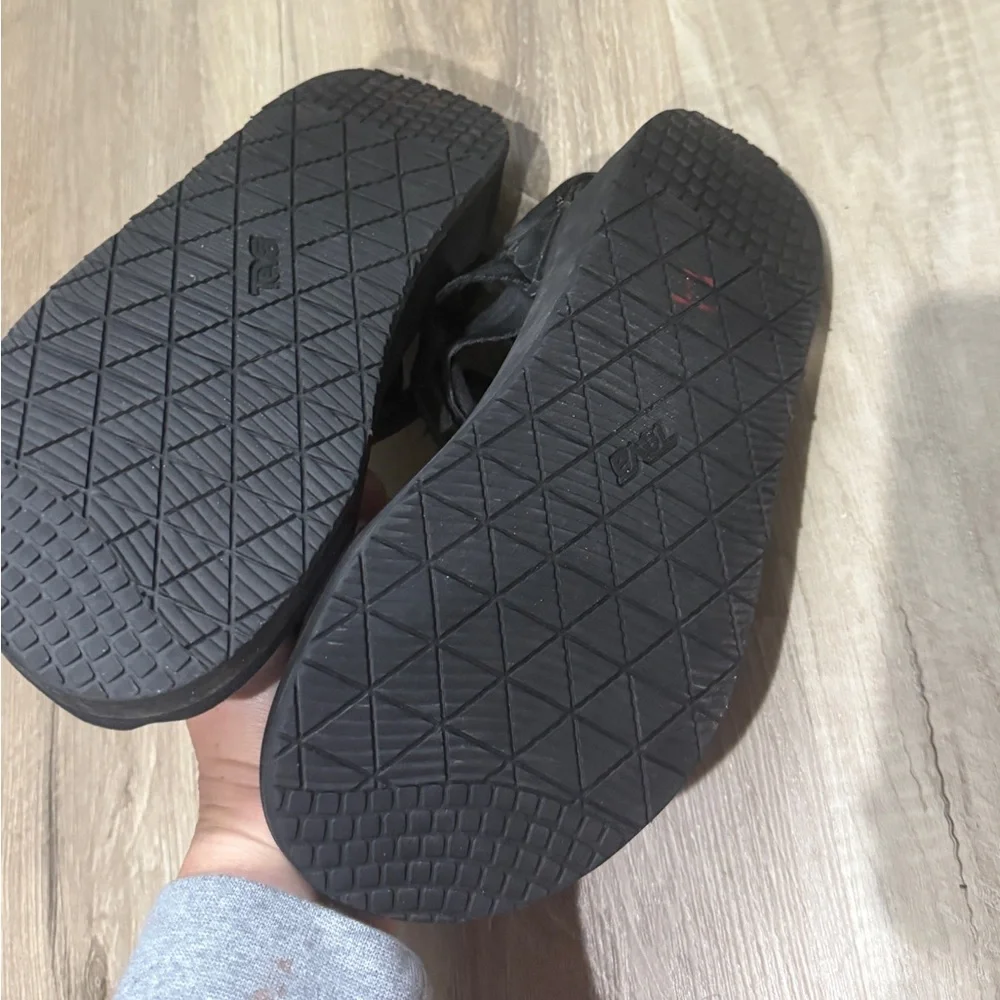 Teva‎ original universal premier black sandals men's size 9 - Picture 4 of 5